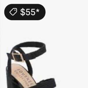 NEVER WORN - Elegant Black Strappy Heels